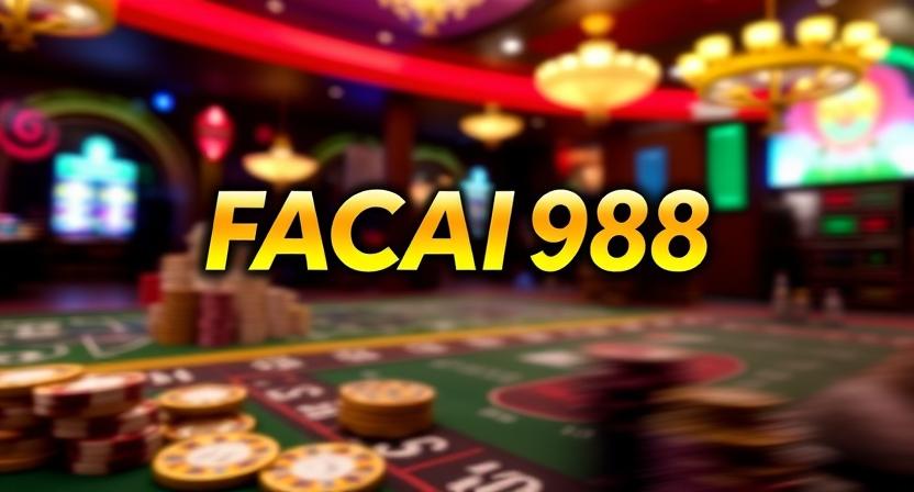 FACAI988 Casino Immersive lounge-style interface of FACAI988 casino