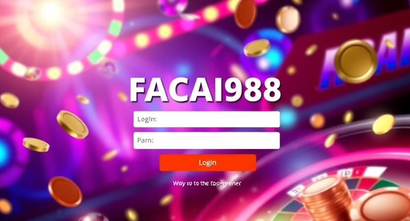 Clean and intuitive FACAI988 login interface